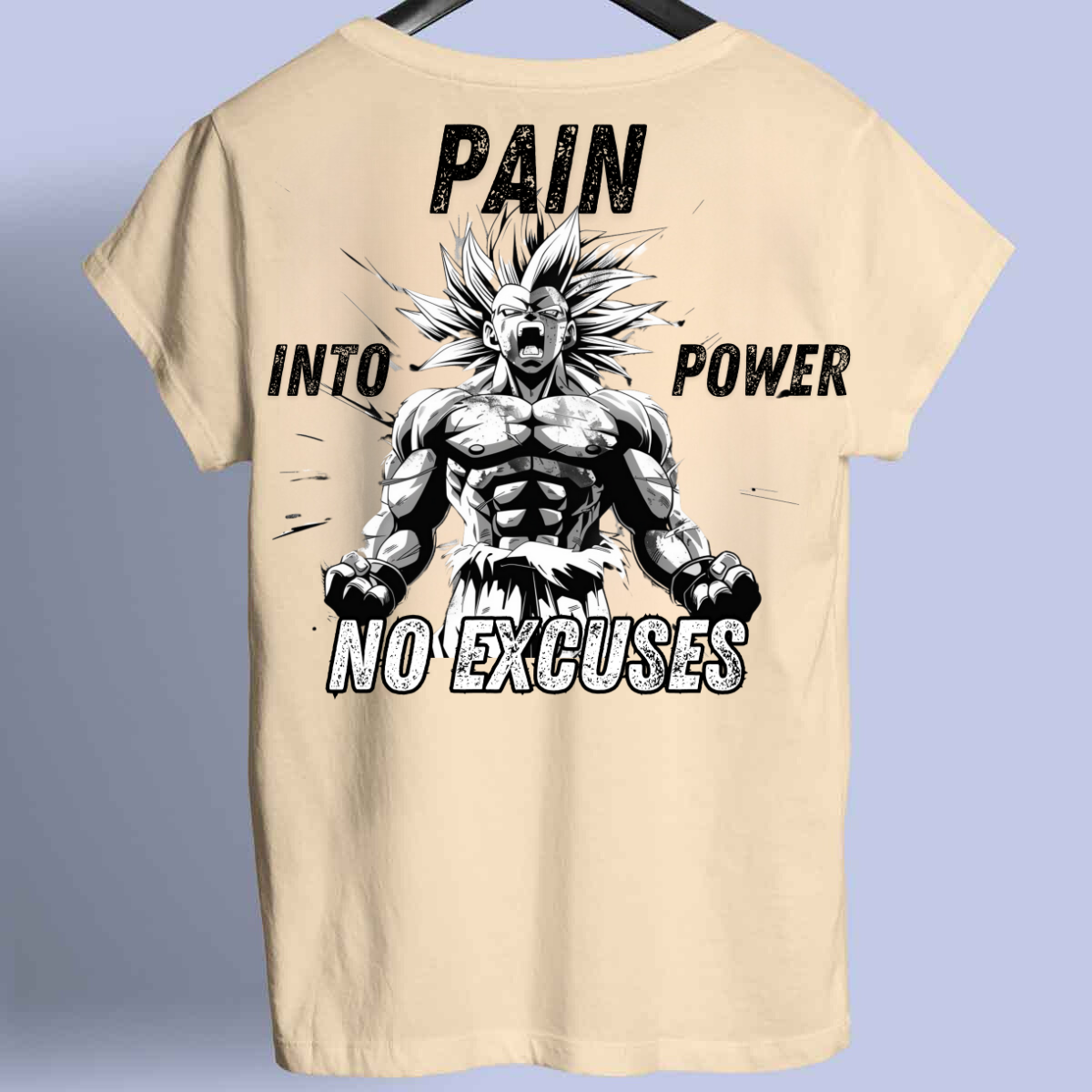 Pain Into Power - Chemise Premium Unisexe Backprint