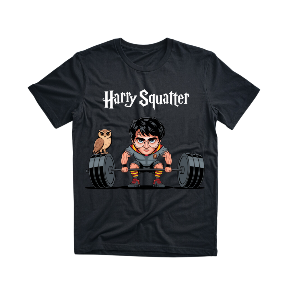 Harry Squatter - Chemise Premium Unisexe Impression recto