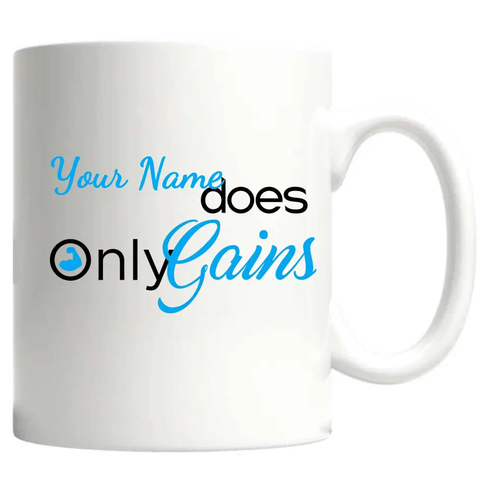 Only Gains - Tasse personnalisable