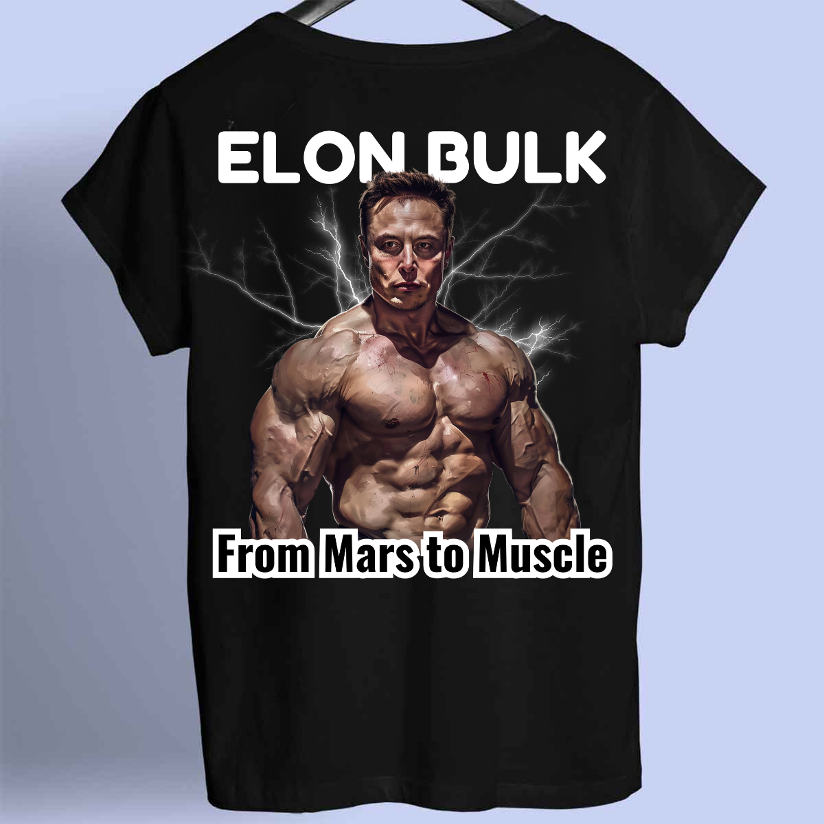 Elon Bulk - Chemise Premium Unisexe Backprint