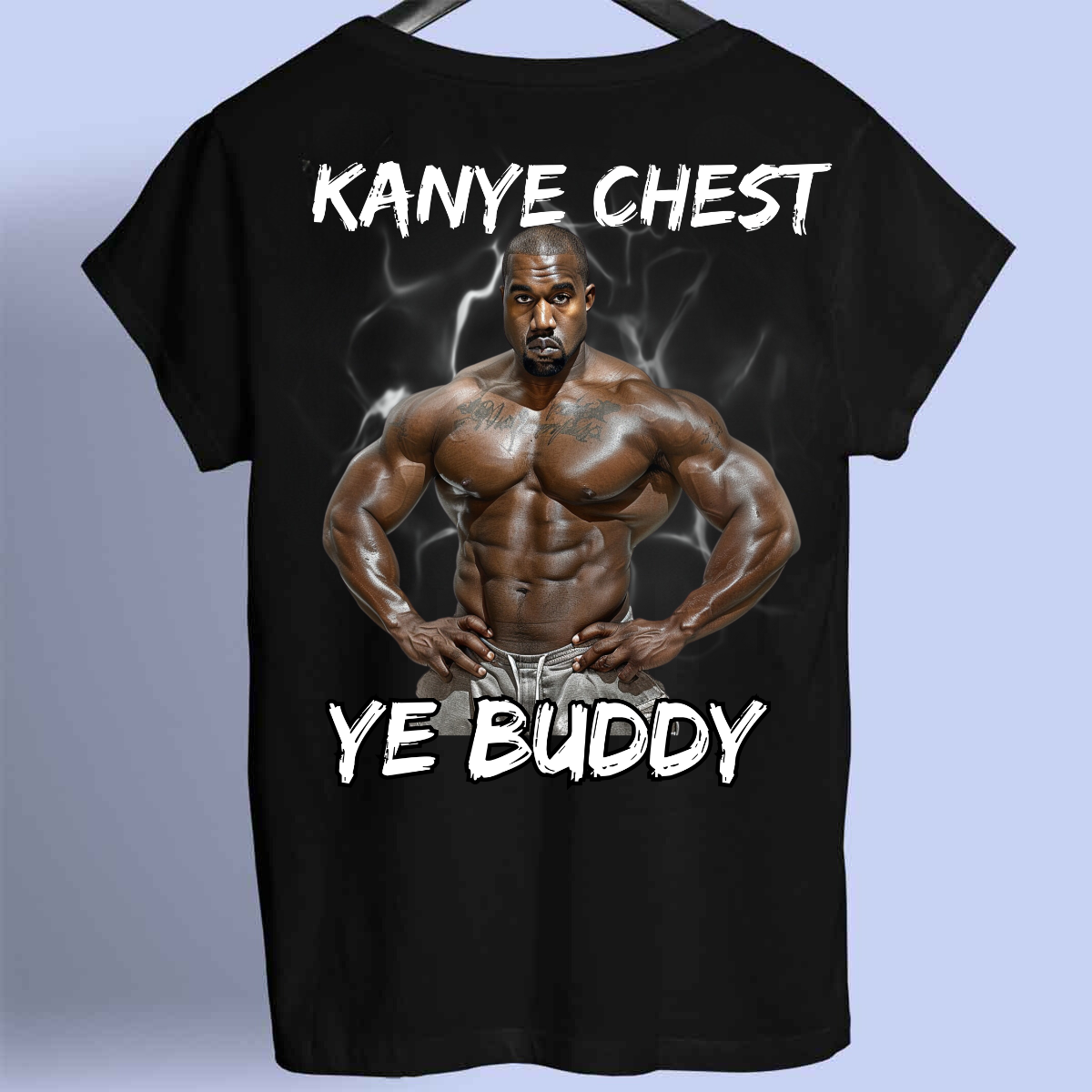 Kanye Chest - Premium Shirt Unisex Backprint