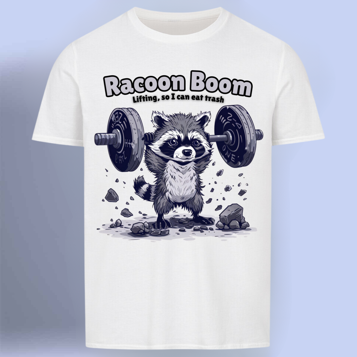 Racoon - Chemise Premium Unisexe Backprint