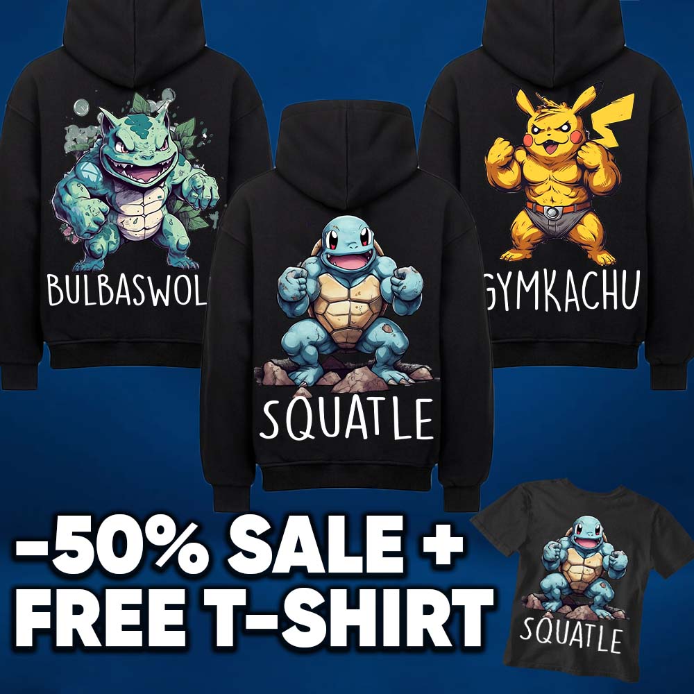 Oversize Hoodie + Free Oversize T-Shirt Bundle