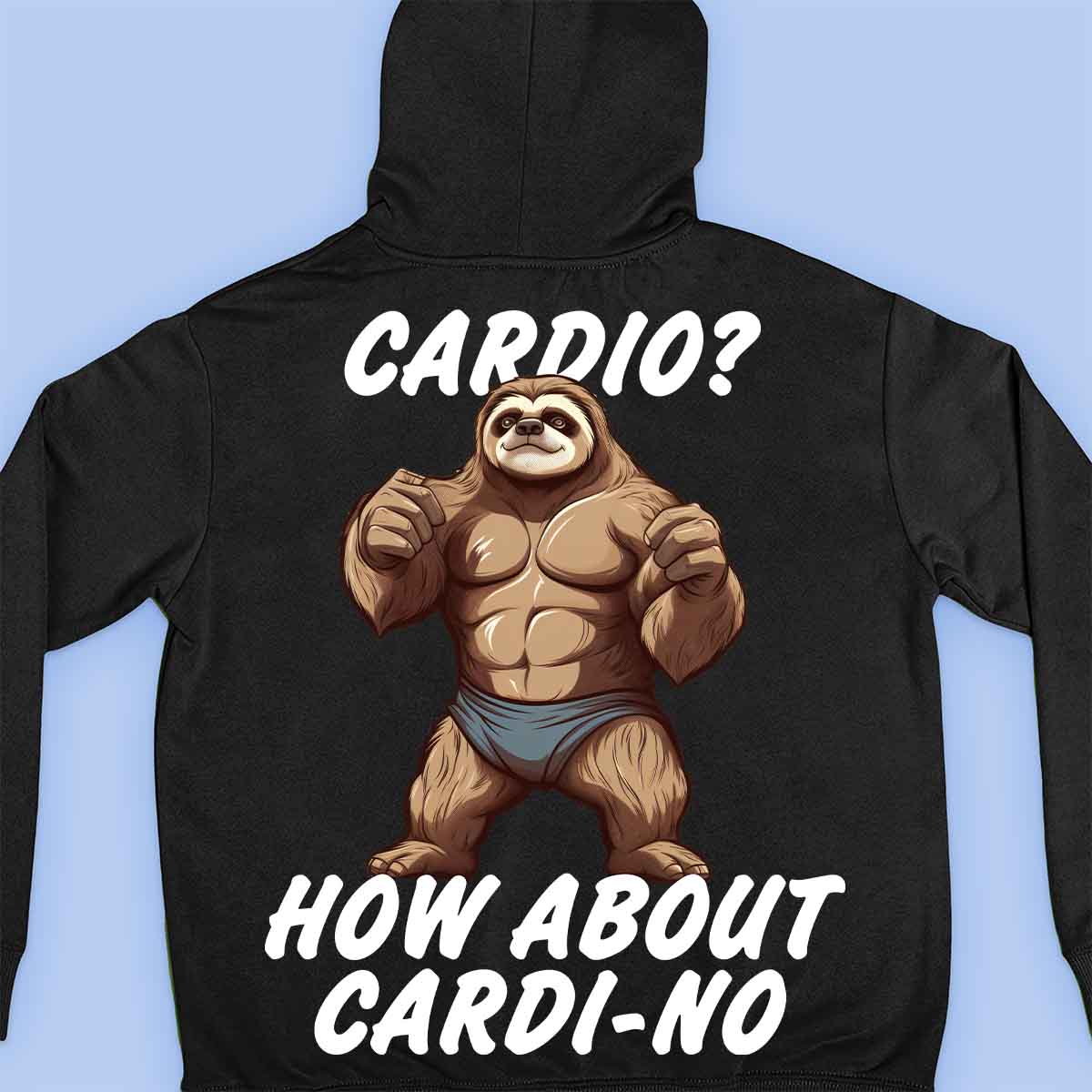 Cardio - Premium Hoodie Unisex Backprint