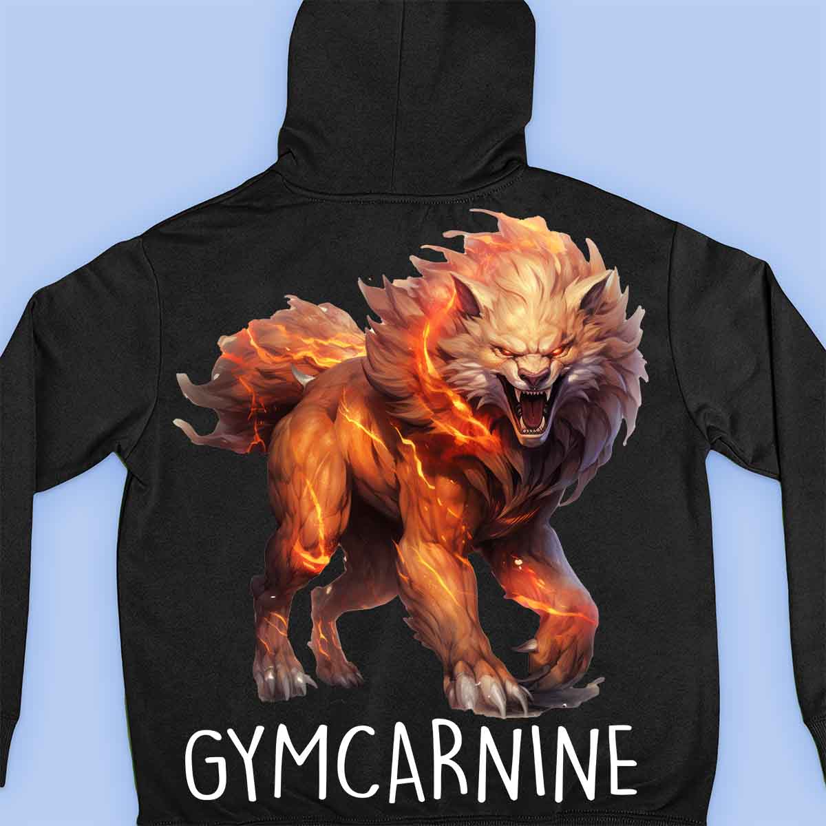 Gymcarnine - Sweat à capuche Premium Unisexe Backprint