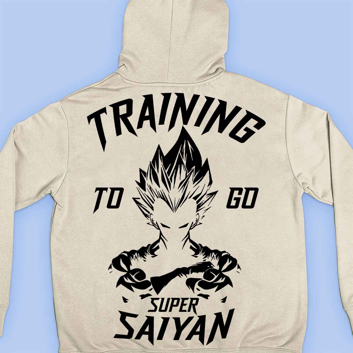 Saiyan - Sweat à capuche Premium Unisexe Backprint