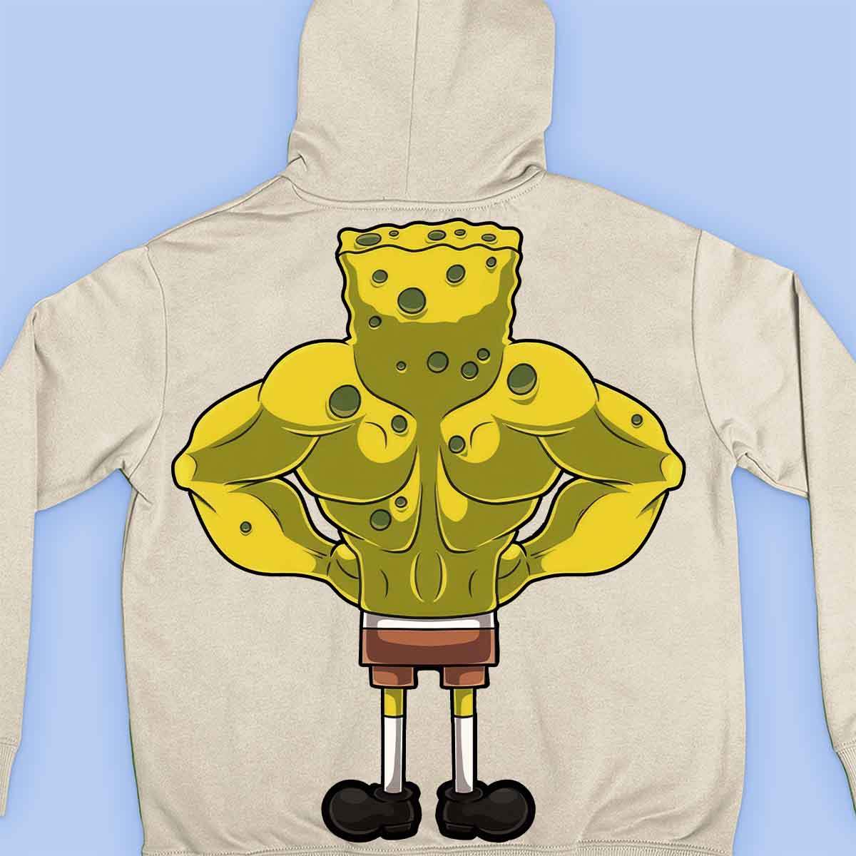 Sponge Back - Sweat à capuche premium Unisex Backprint