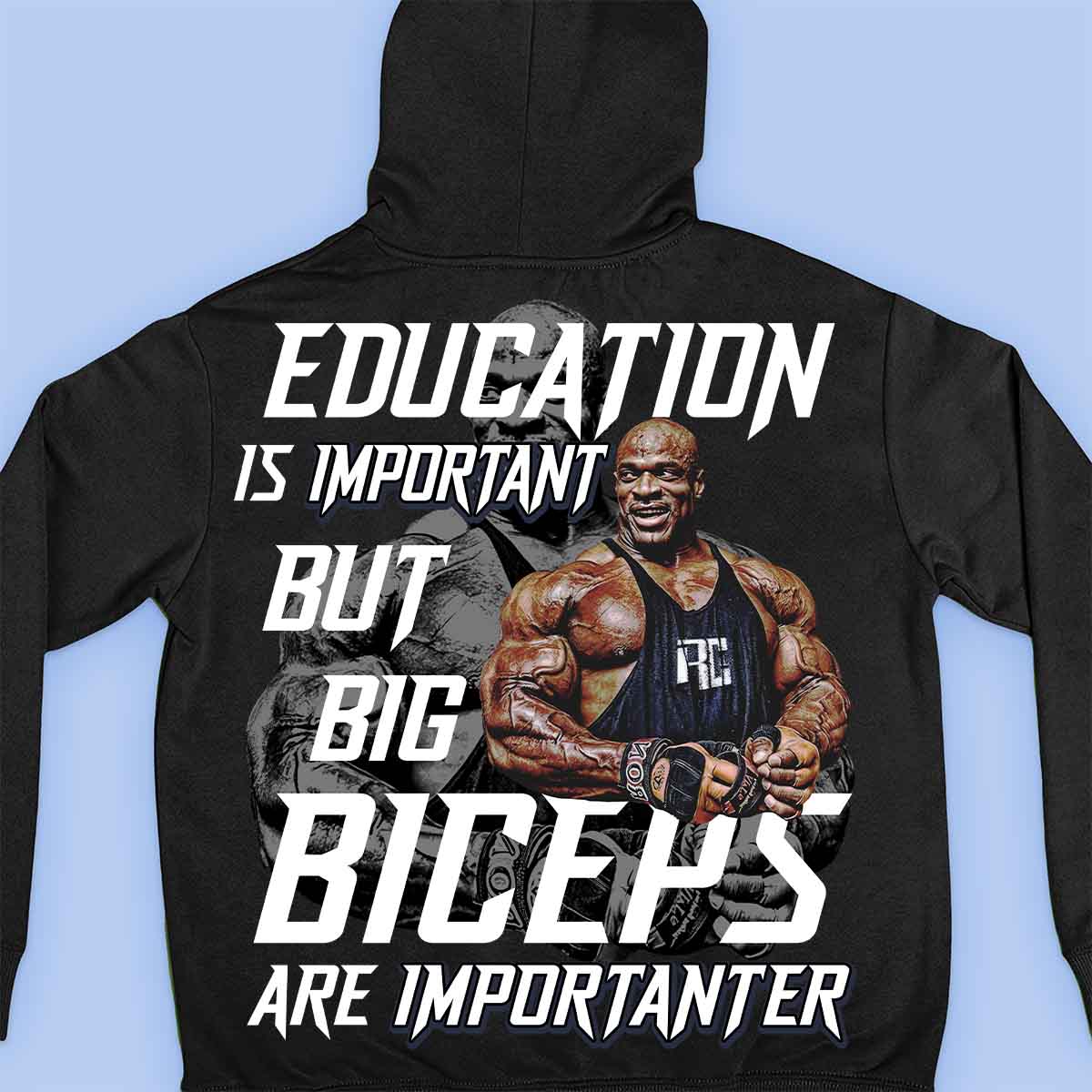 Éducation - Sweat à capuche Premium Unisex Backprint