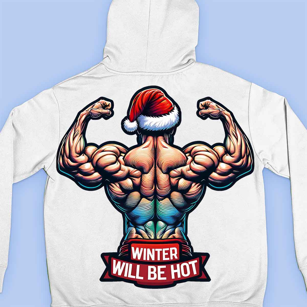 Hot Winter - Premium Hoodie Unisex Backprint