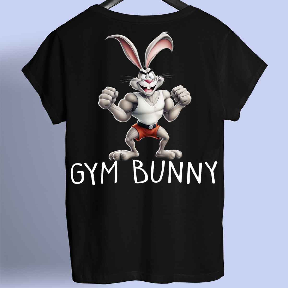 Gym Bunny - Chemise Premium Unisexe Backprint