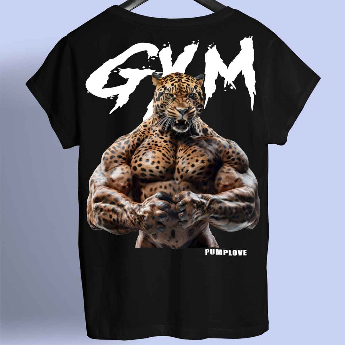 Gym Jaguar - T-Shirt Premium Unisexe Backprint