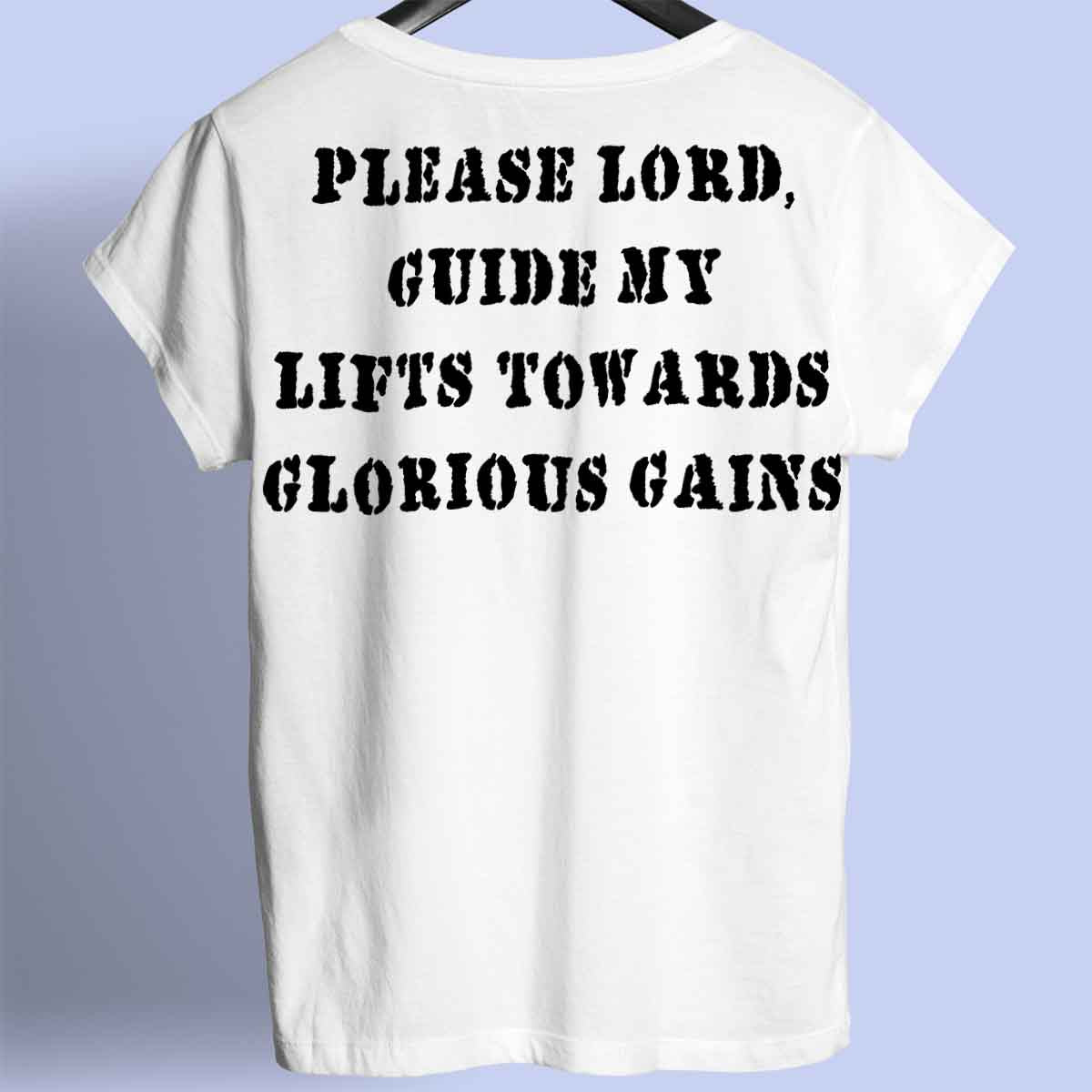 Glorious Gains - Chemise Premium Unisexe Backprint