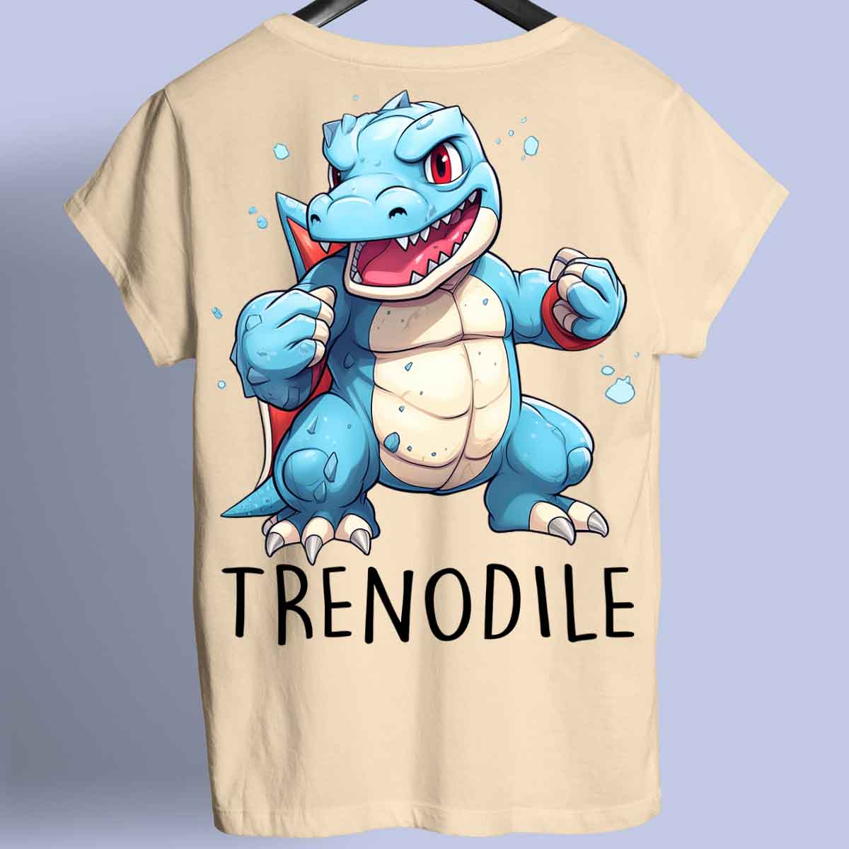 Trenodile - T-Shirt Premium Unisexe Backprint