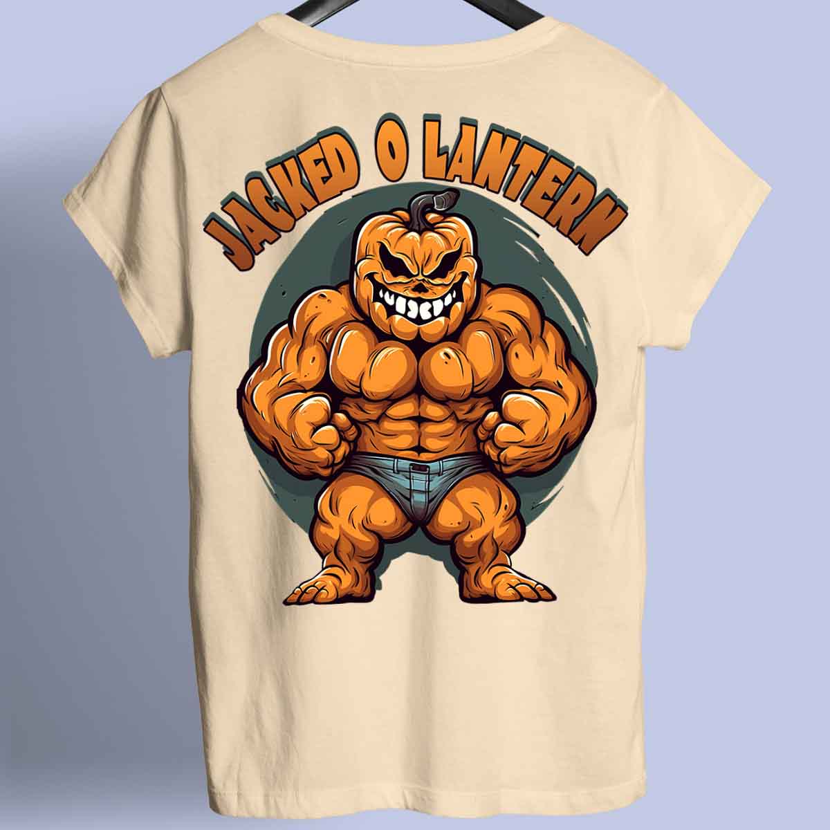 Jacked o Lantern - T-Shirt Premium Unisexe Backprint