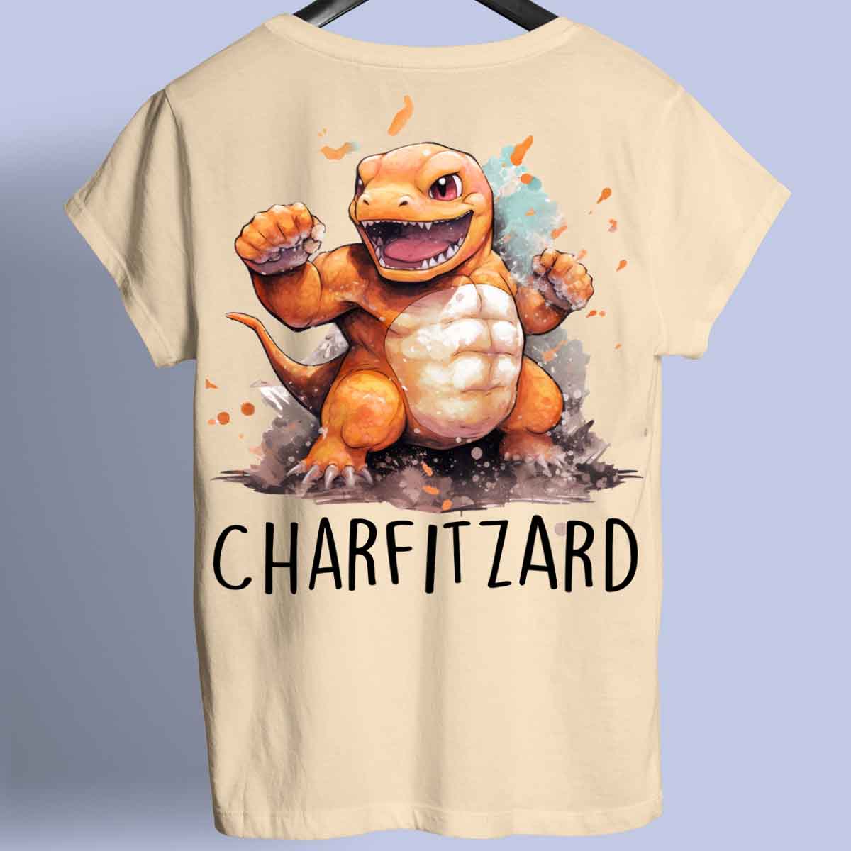 Charfitzard - Premium T-Shirt Unisex Backprint