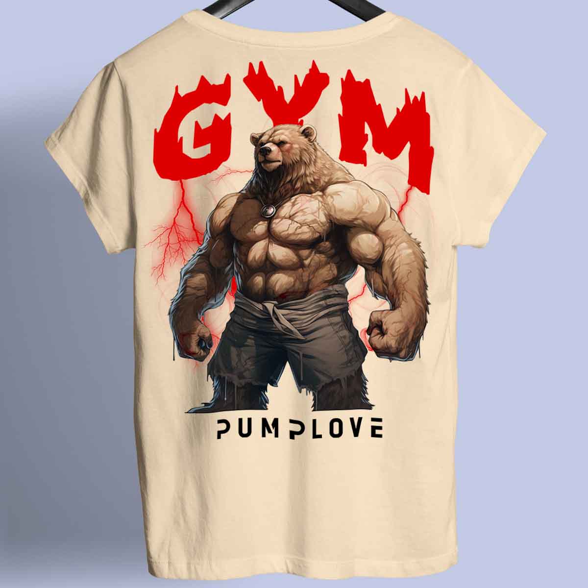 Gym Near - Premium Shirt Unisex Back Print