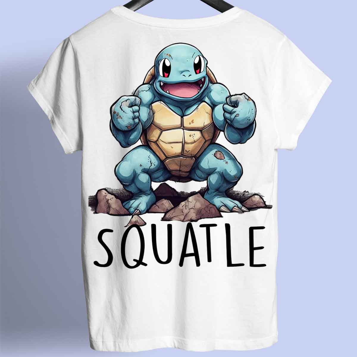 Squatle - T-Shirt Premium Unisexe Backprint