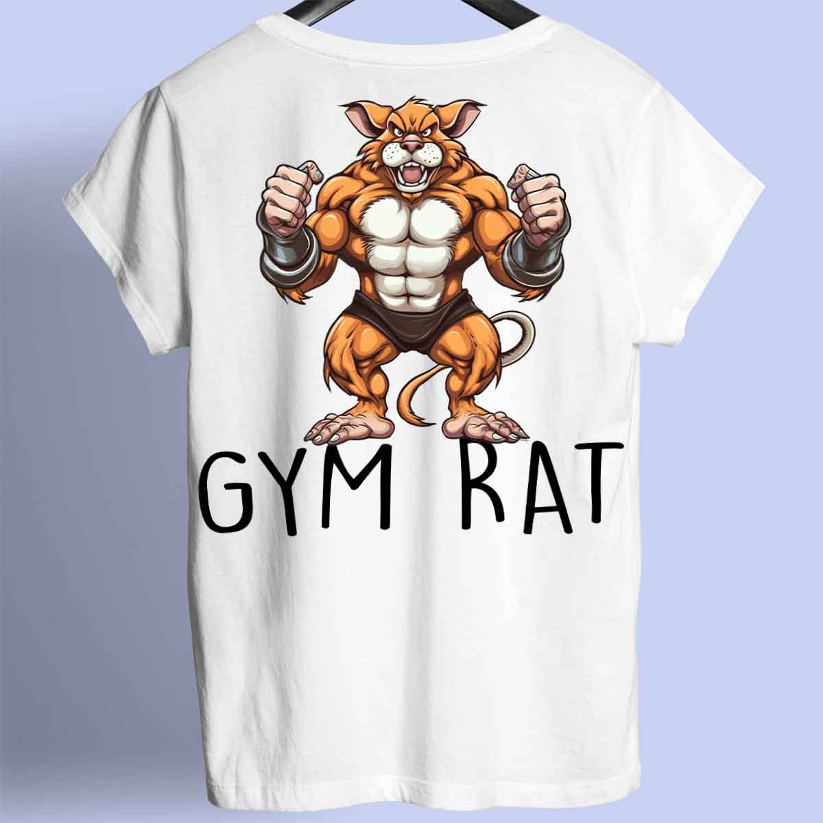 Gym Rat - Chemise Premium Unisexe Backprint