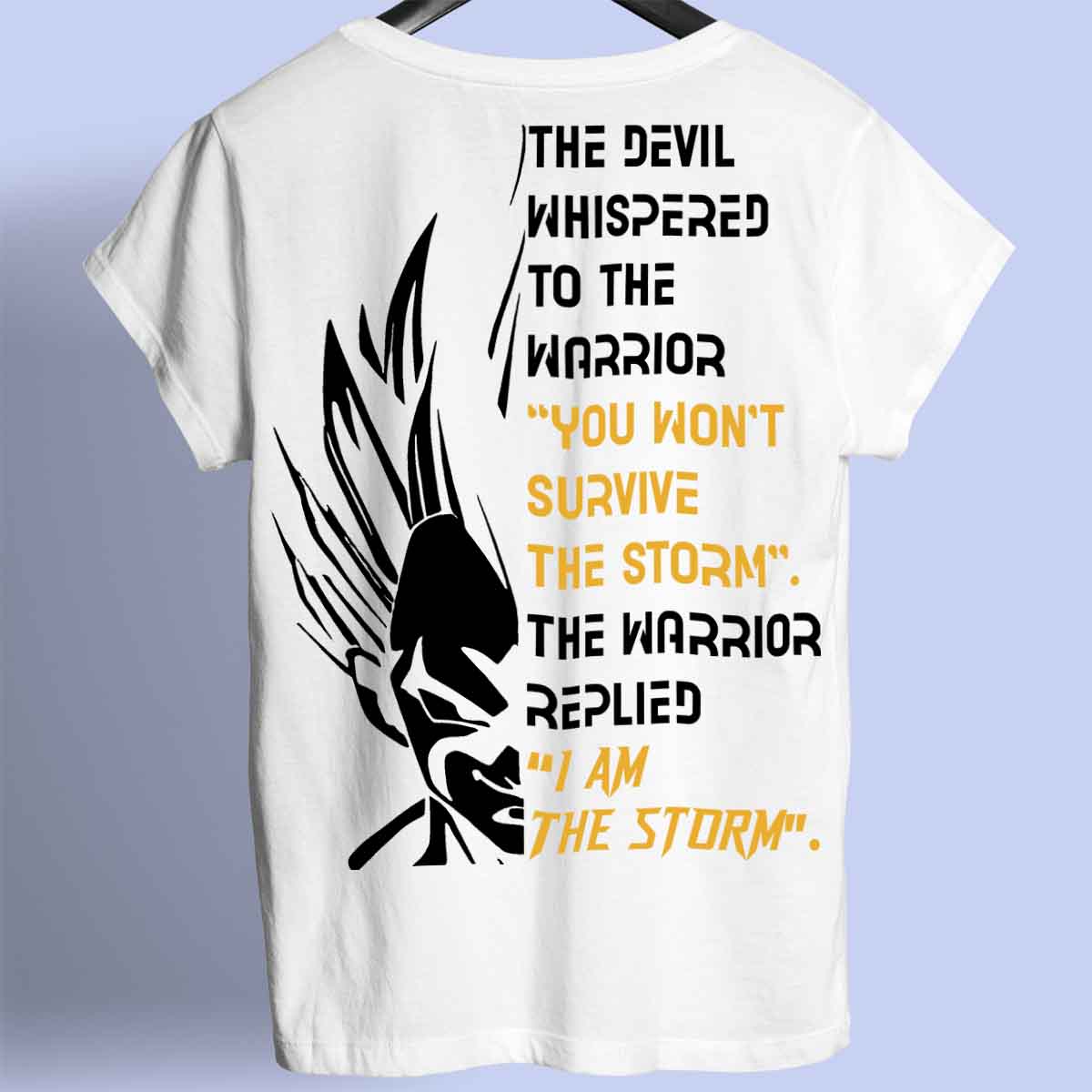 The Storm - Premium T-Shirt Unisex Backprint