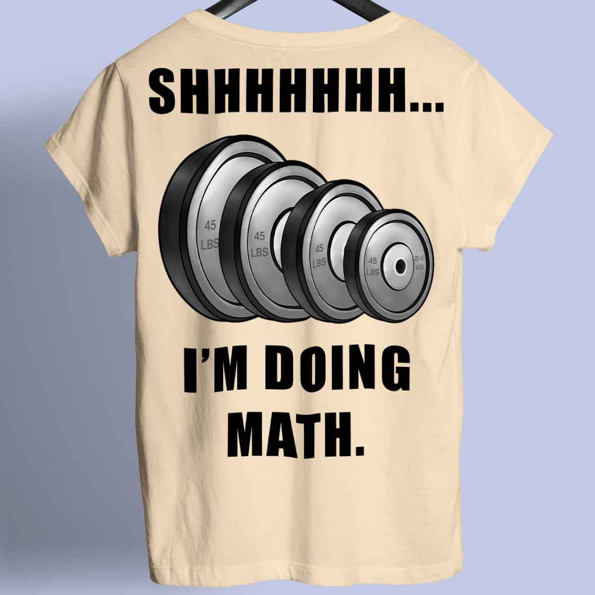 Mathématiques - T-Shirt Premium Unisex Backprint