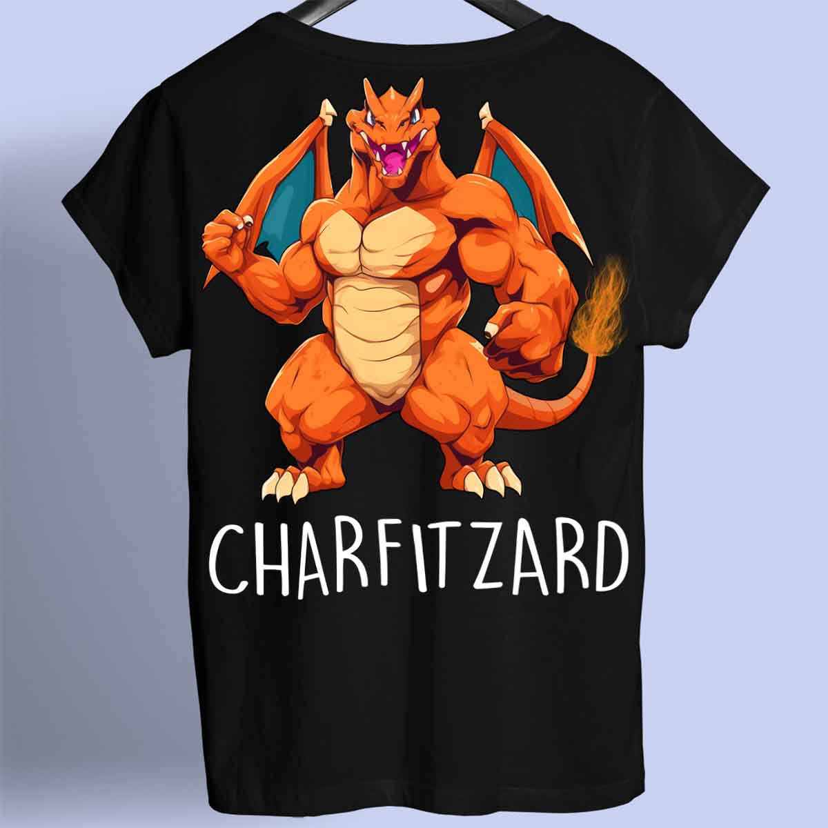 Charfitzard - Premium T-Shirt Unisex Backprint