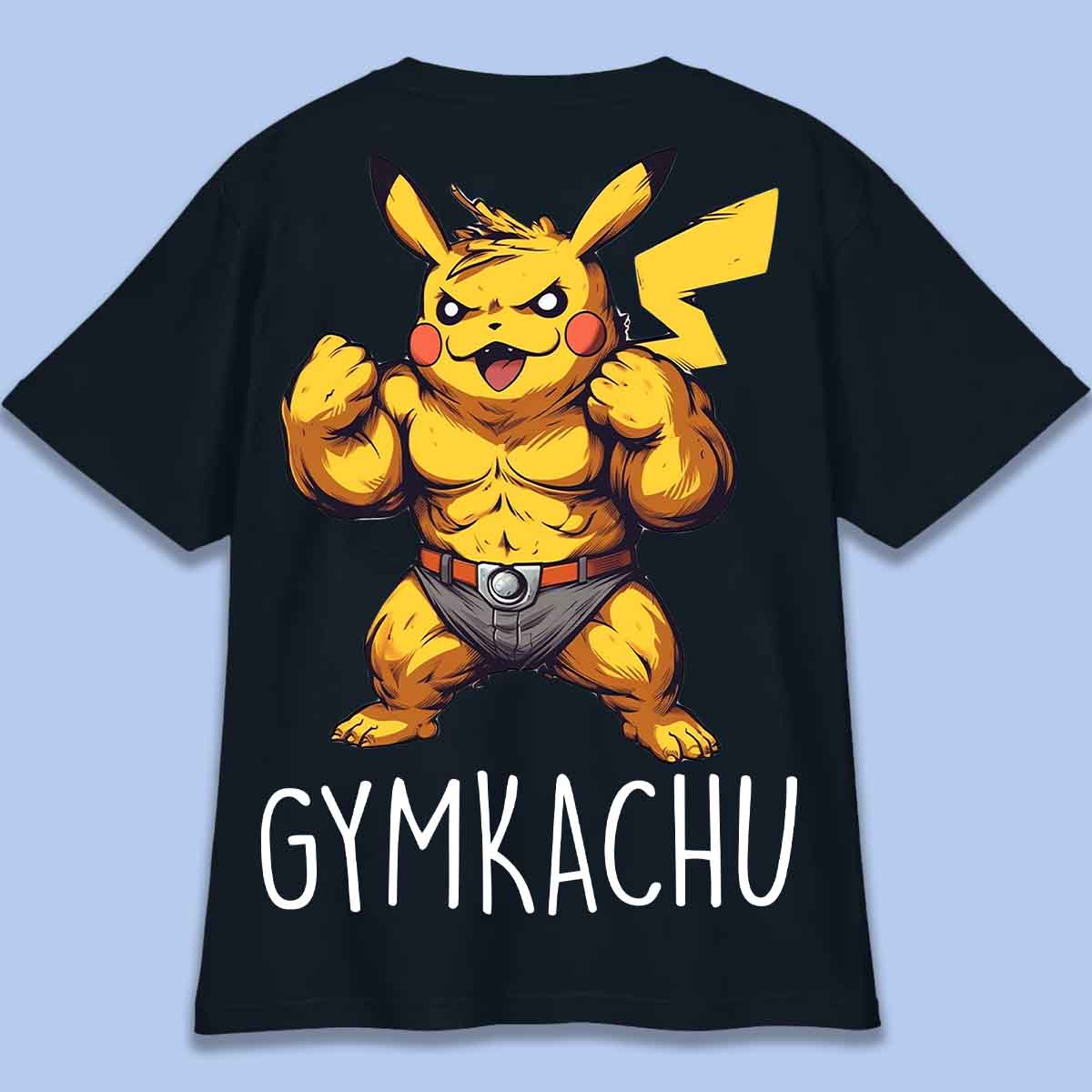 Gymkachu - T-Shirt Oversize Unisexe Backprint