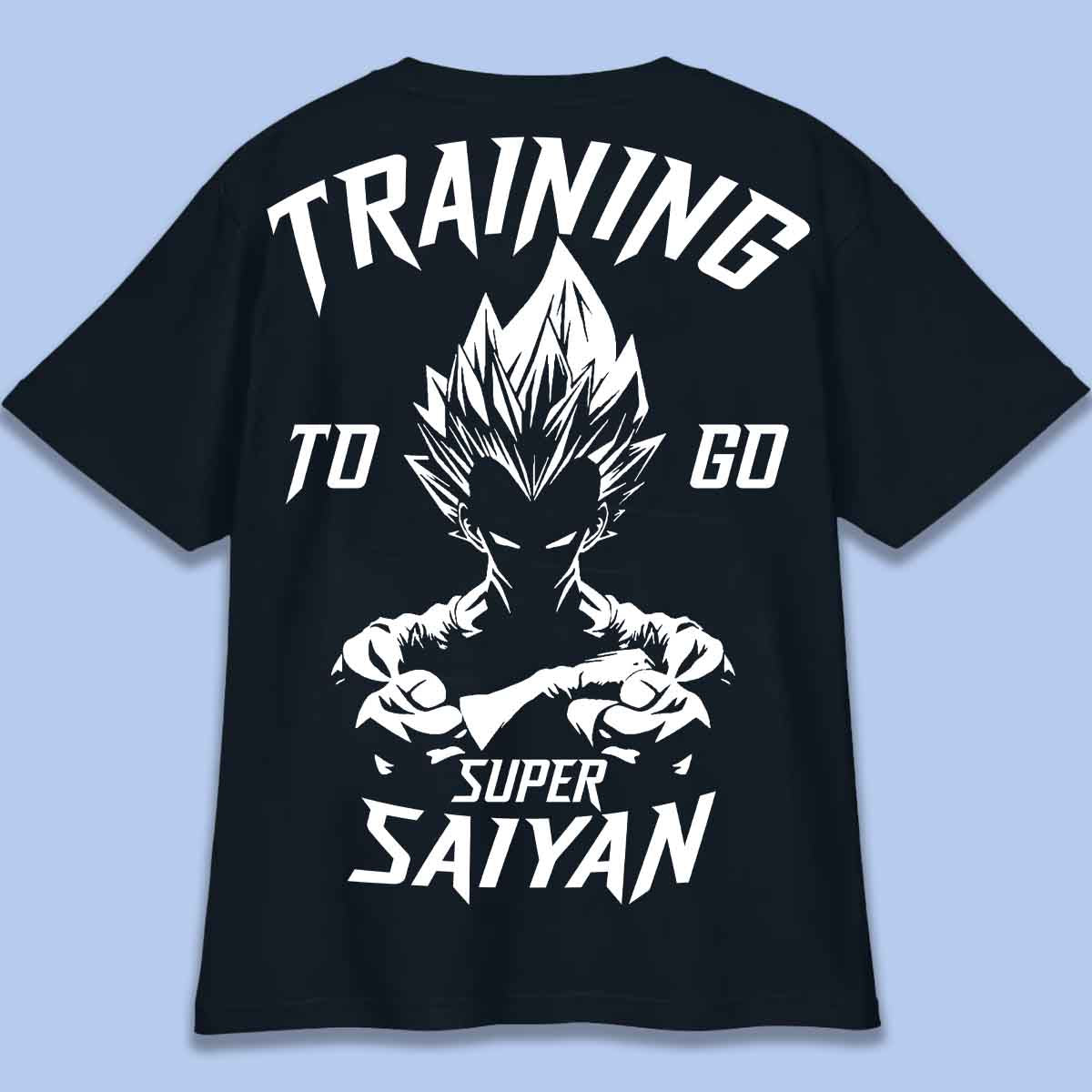 Saiyan - T-Shirt Oversize Unisexe Backprint