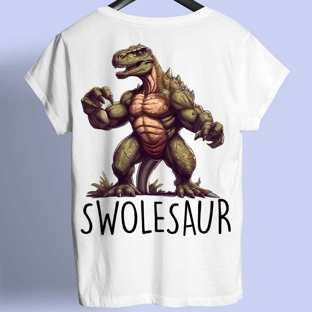 Swolesaur - T-shirt imprimé au dos