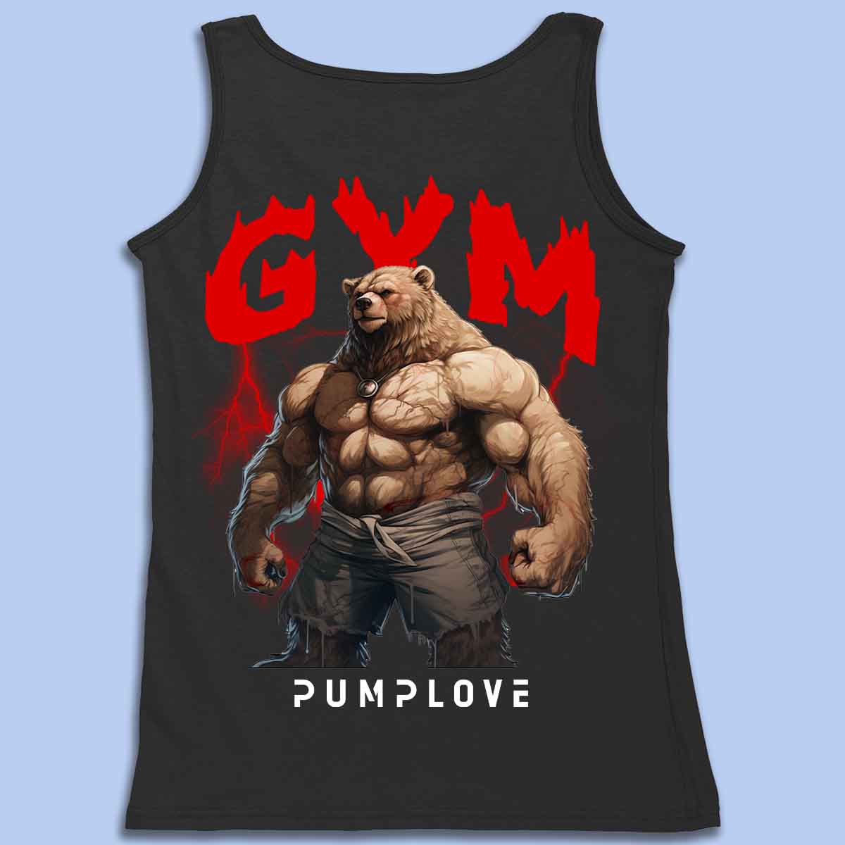 Gym Near - Débardeur Premium Unisex Back Print