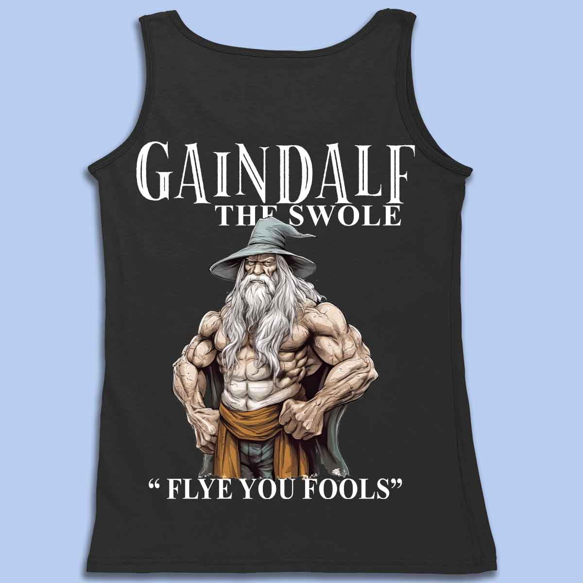 Gaindalf - Premium tank top unisex backprint