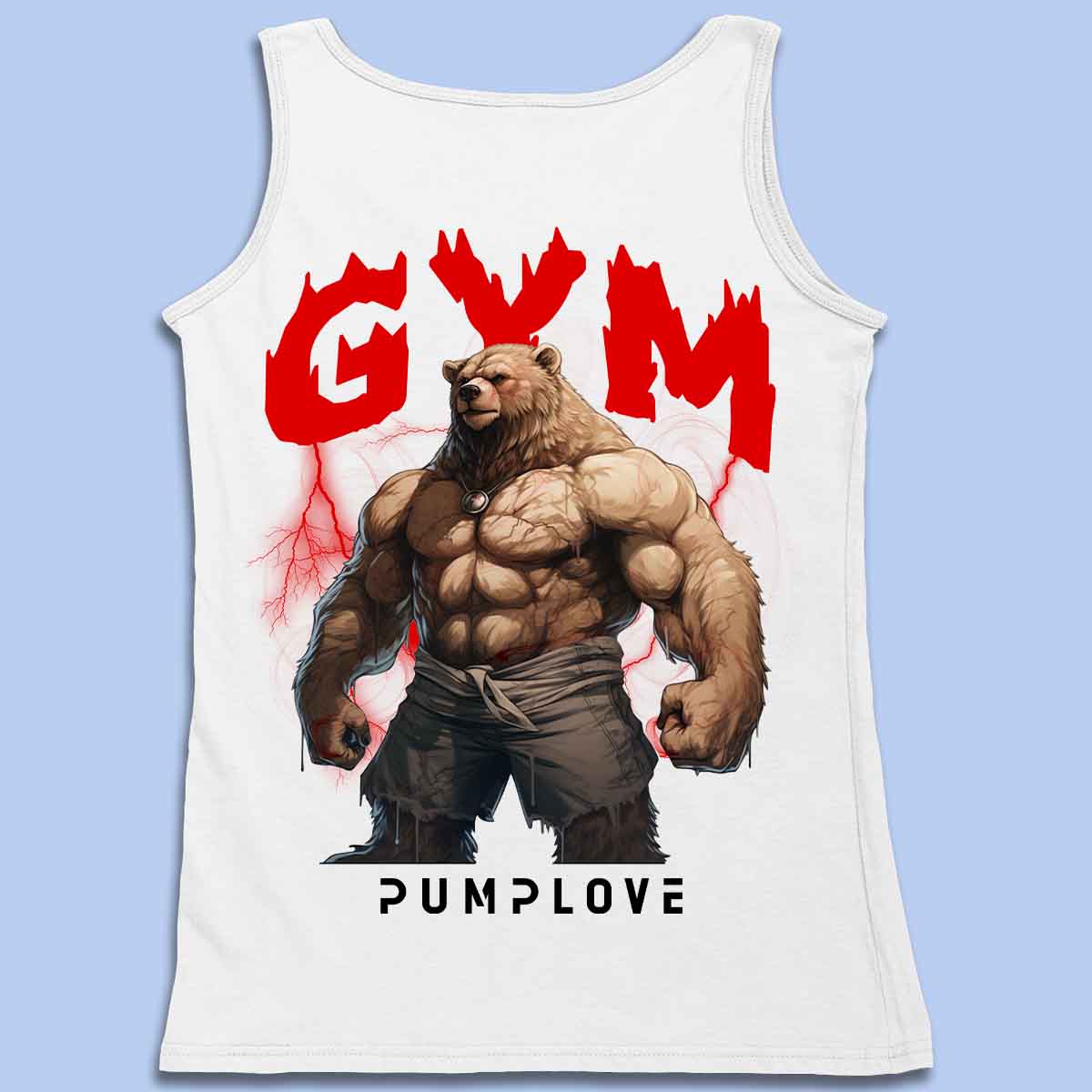 Gym Near - Débardeur Premium Unisex Back Print